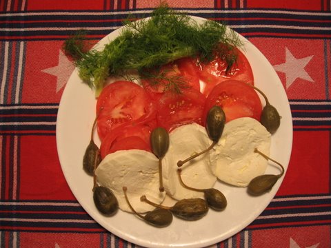 Cucunci,Pomodori e Formaggio