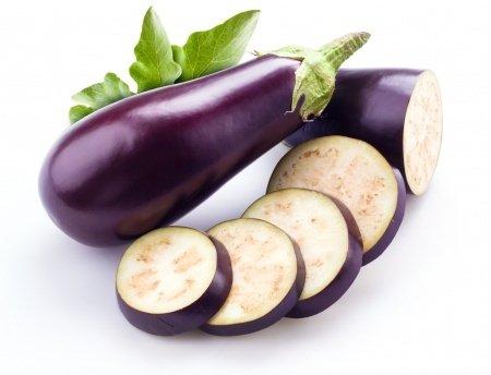 Eggplants Ready to be Fried Eggplants Ready to be Fried
