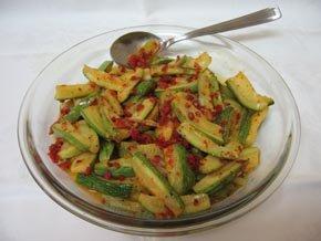 Zucchini with Sun-Dry Tomatoes Zucchini with Sun-Dry Tomatoes