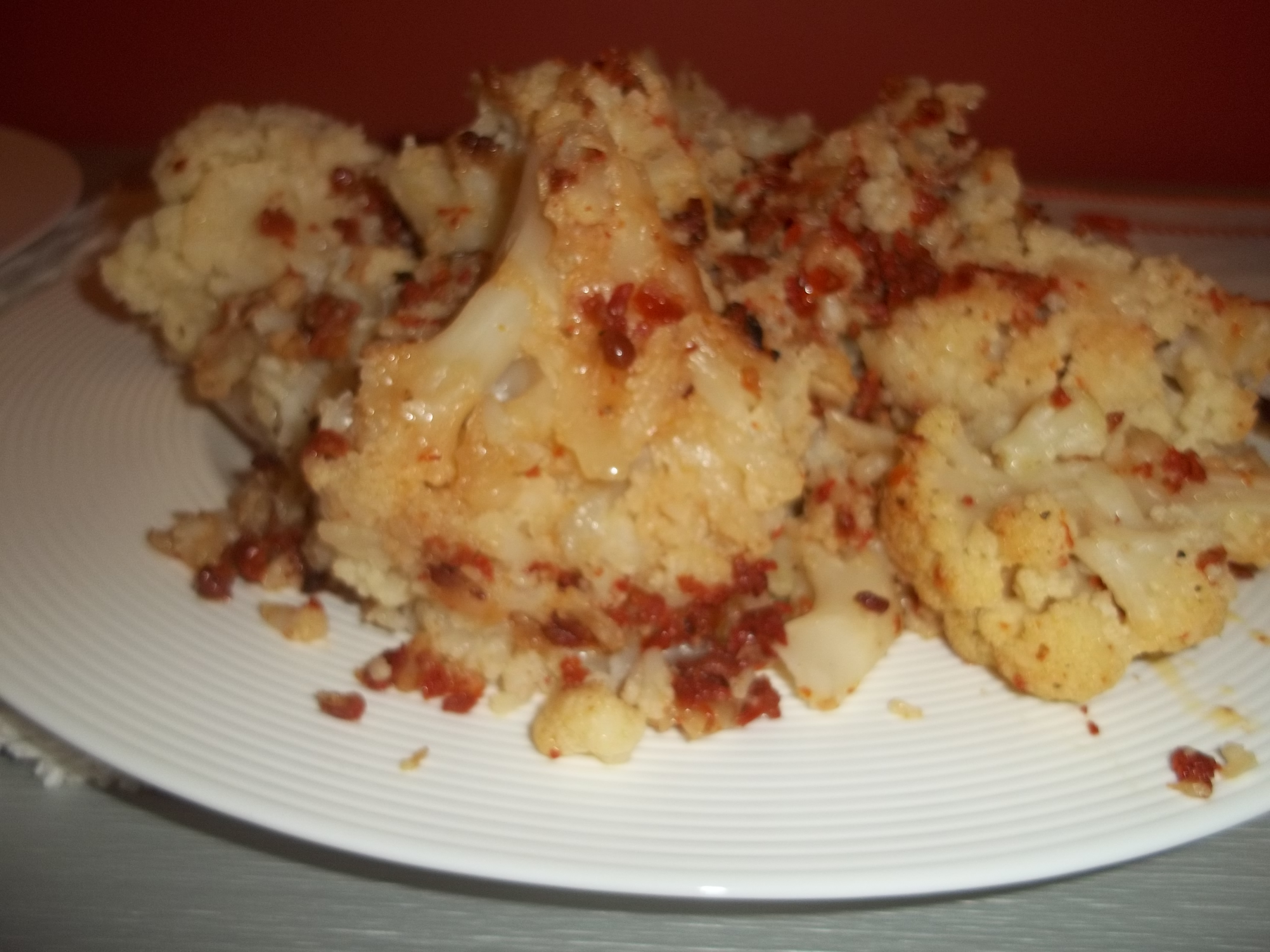 Cauliflawer with Sun-Dried Tomatoes