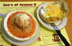 Rice Ball Special & panelli Special at Joe's of AvenueU Rice Ball Special & panelli Special at Joe's of AvenueU