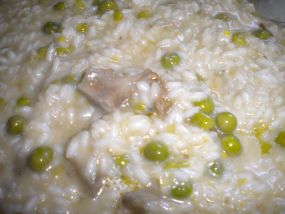 Rice with Peas & Artichokes